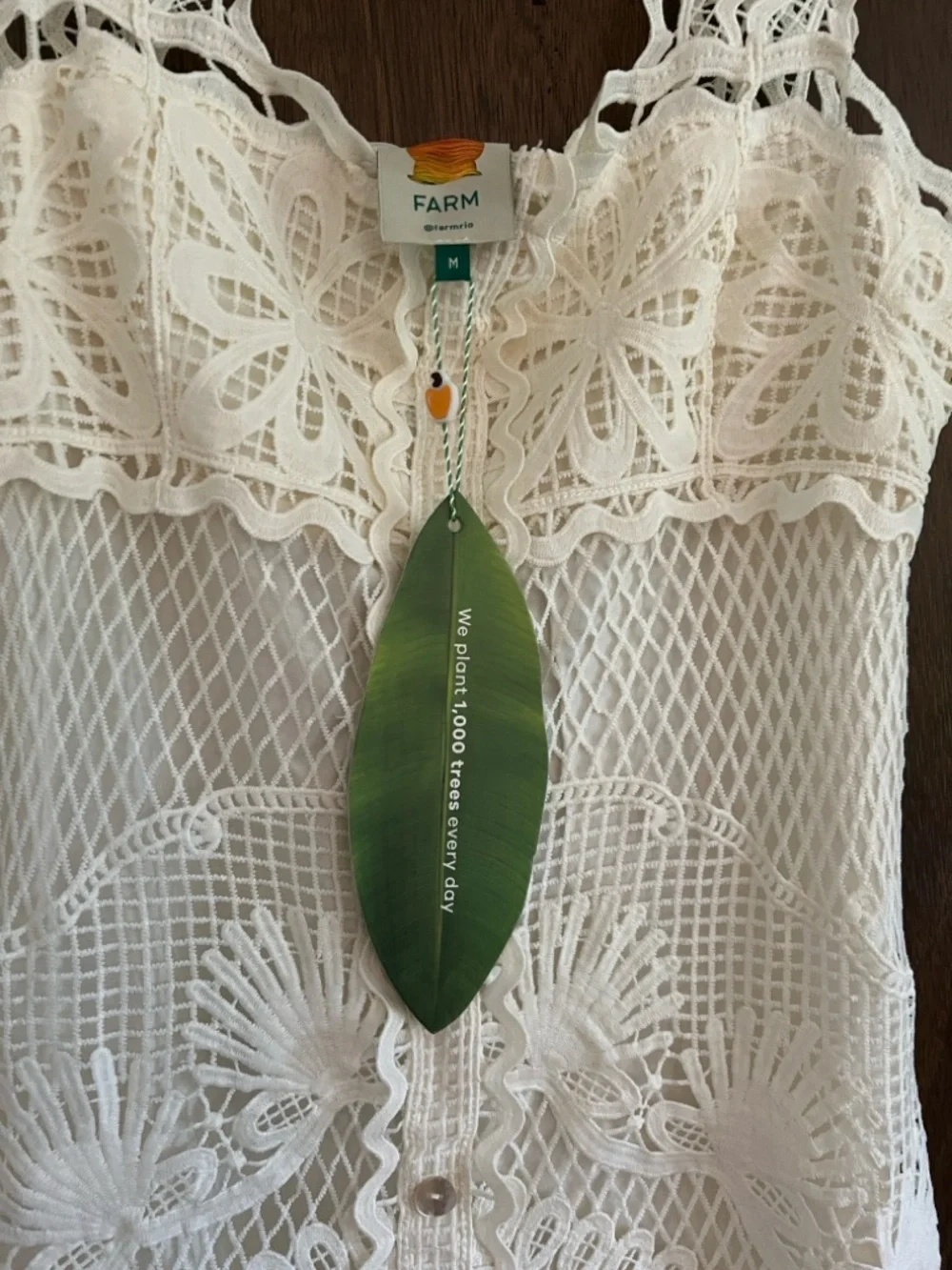 Off-White Nautical Guipure
Maxi Dress M NWT - Picture 4 of 13